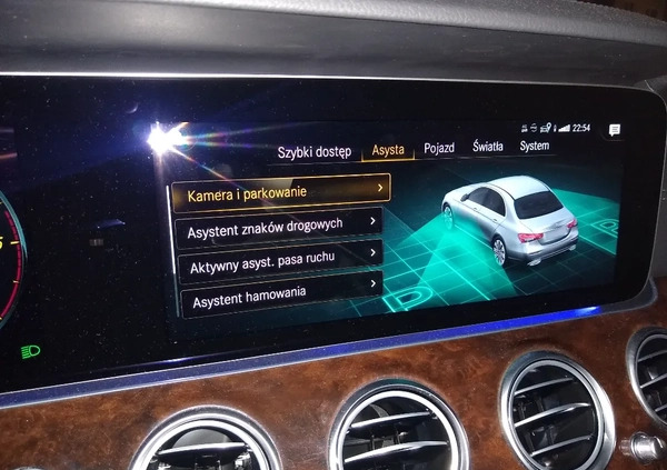 Mercedes-Benz Klasa E cena 209500 przebieg: 38500, rok produkcji 2022 z Rzeszów małe 67